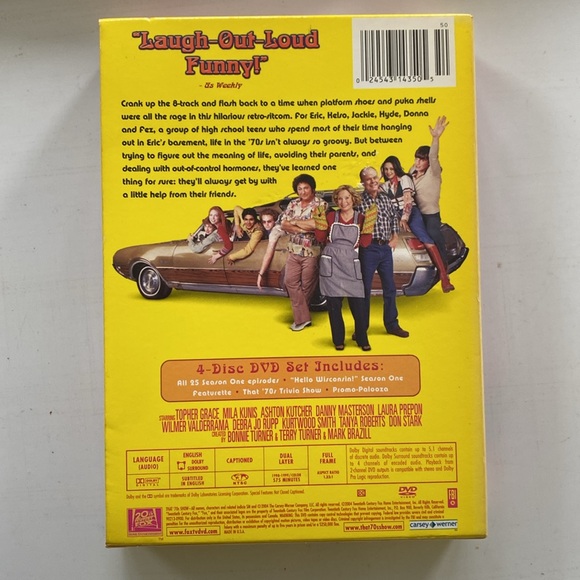 That 70’s Show Season One - 4 Disc DVD Set - 25 Episodes - Picture 5 of 13